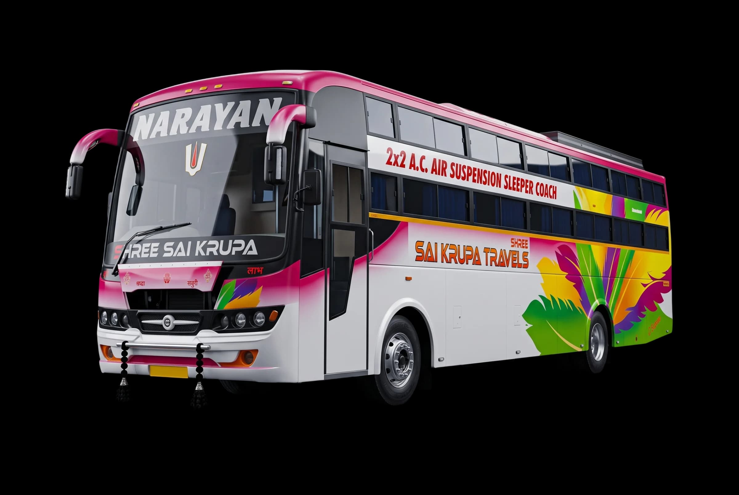 50-seat sleeper bus